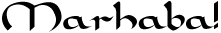 Marhaba! (English)